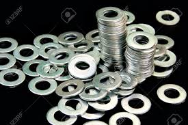 1/4 Flat Washer Plated 50 Lbs